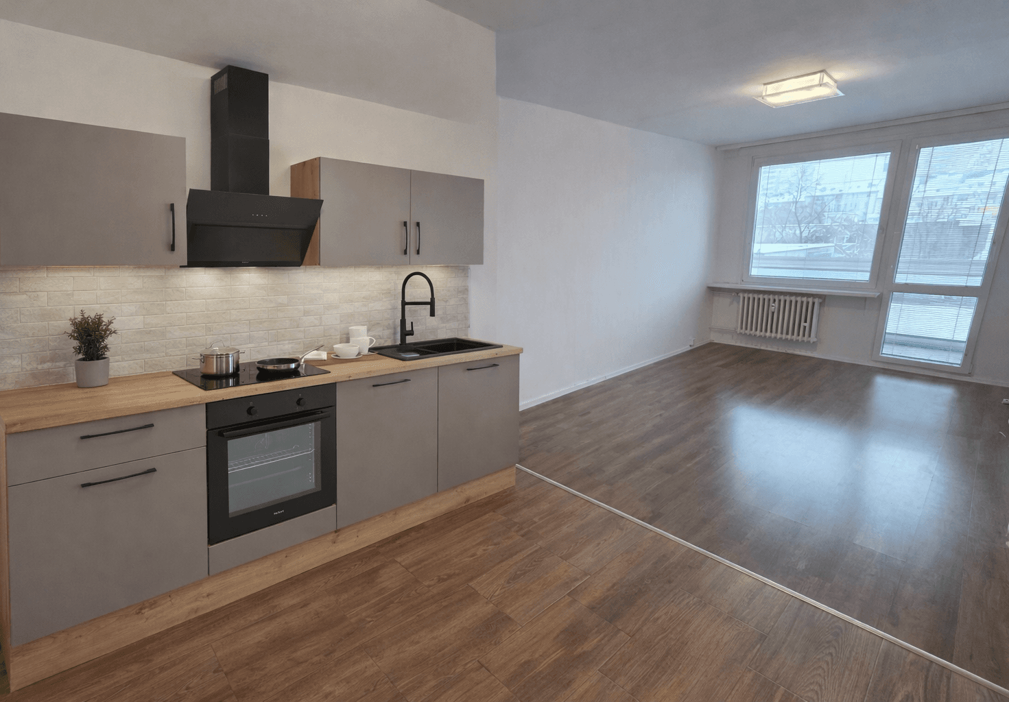 1 bedroom with open-plan kitchen flat to rent, 47 m², Dürerova, Prague, Prague 1 bedroom with open-plan kitchen flat to rent, 47 m², Dürerova, Prague, Prague