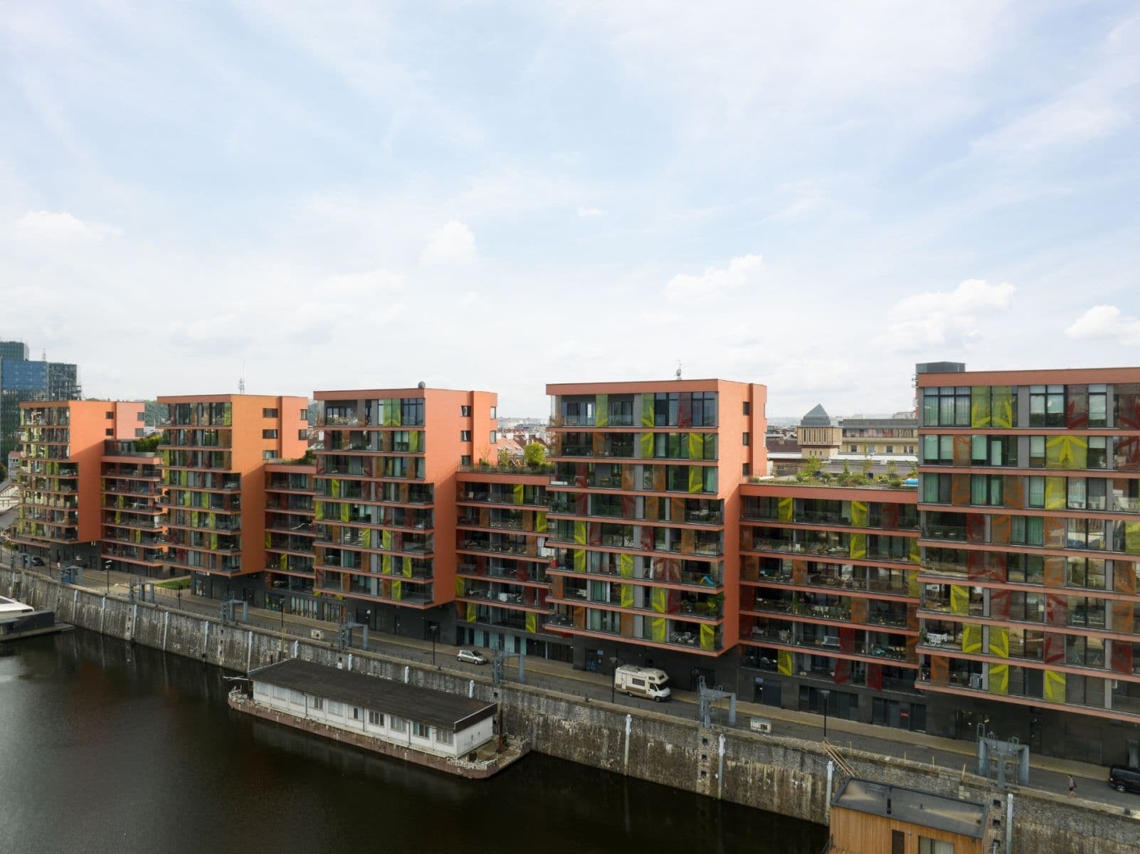 1 bedroom with open-plan kitchen flat to rent, 70 m², V přístavu, Prague, Prague 1 bedroom with open-plan kitchen flat to rent, 70 m², V přístavu, Prague, Prague