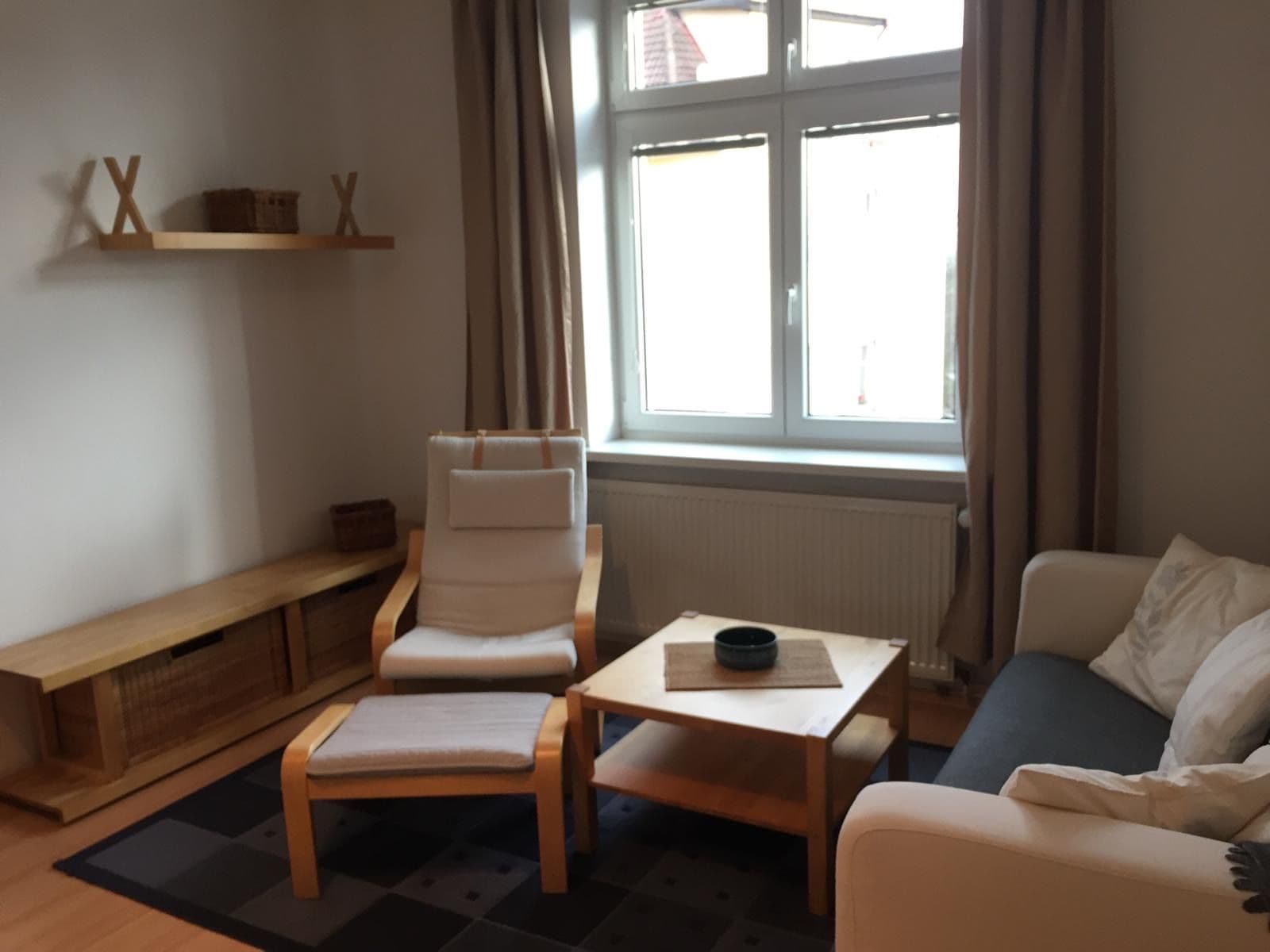 1 bedroom with open-plan kitchen flat to rent, 51 m², Na Břehu, Prague, Prague 1 bedroom with open-plan kitchen flat to rent, 51 m², Na Břehu, Prague, Prague