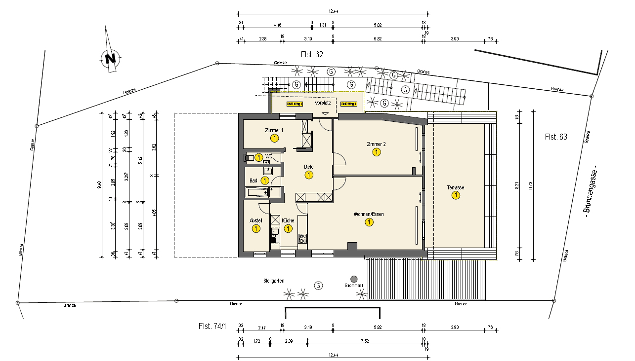 2 bedroom with open-plan kitchen flat for sale, 103 m², Talheim, Baden-Württemberg 2 bedroom with open-plan kitchen flat for sale, 103 m², Talheim, Baden-Württemberg