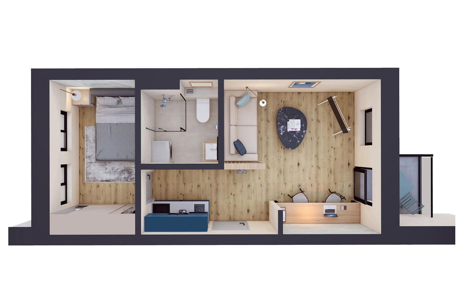 2 bedroom flat to rent, 30 m², Greifswald, Mecklenburg-Vorpommern 2 bedroom flat to rent, 30 m², Greifswald, Mecklenburg-Vorpommern