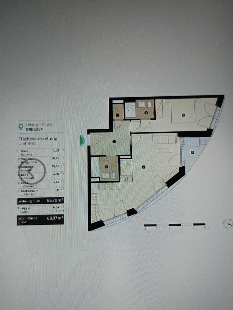 2 bedroom flat to rent, 69 m², Dresden, Saxony 2 bedroom flat to rent, 69 m², Dresden, Saxony