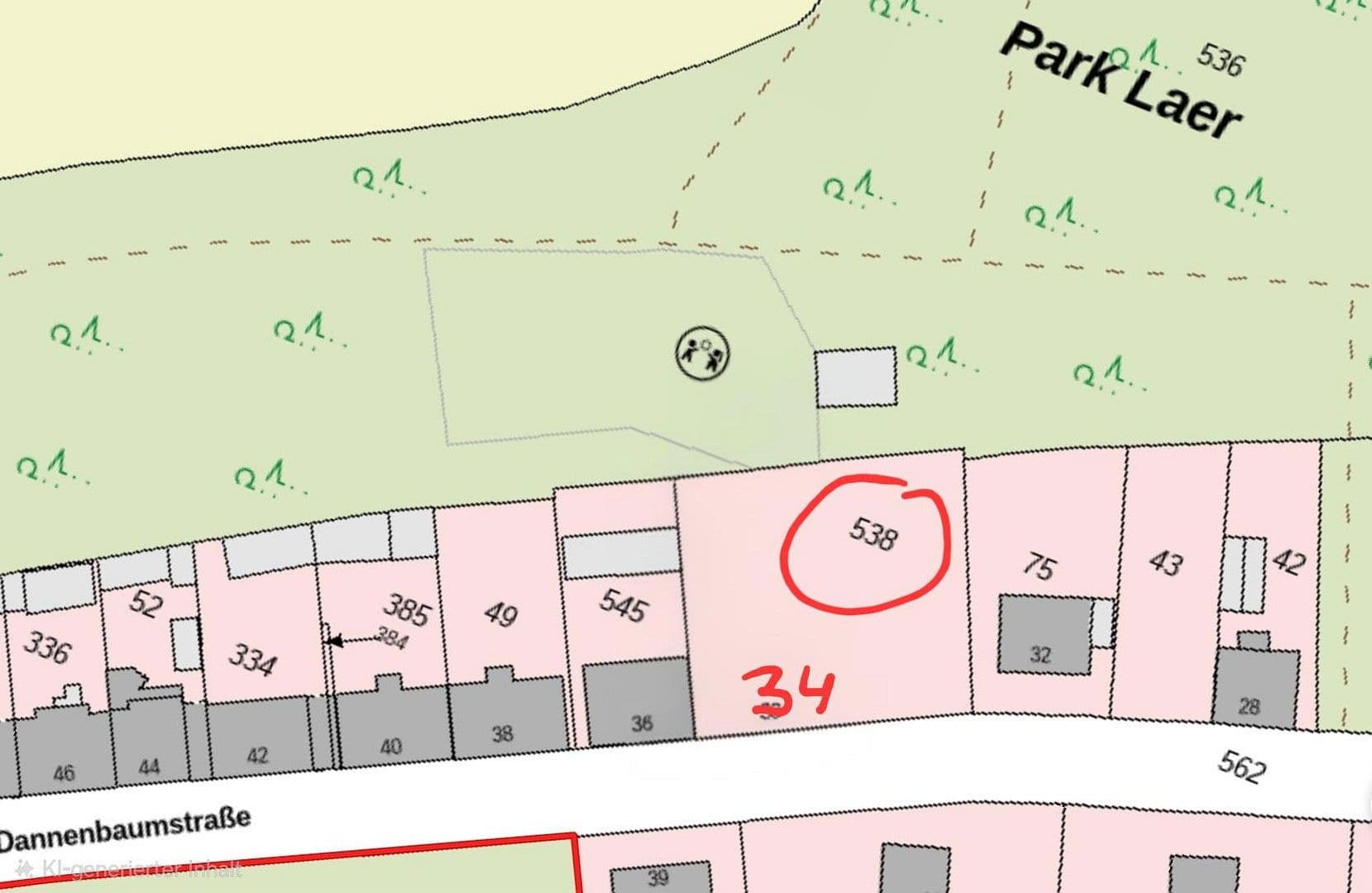plot for sale, 1,384 m², Dannenbaumstr. 34, Bochum, North Rhine-Westphalia plot for sale, 1,384 m², Dannenbaumstr. 34, Bochum, North Rhine-Westphalia