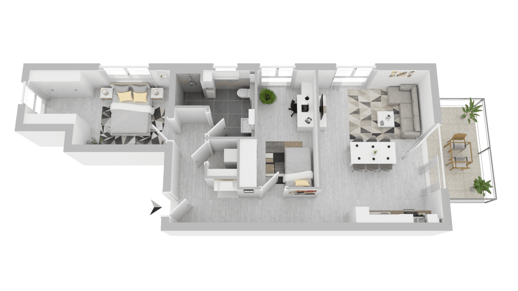 2 bedroom with open-plan kitchen flat for sale, 76 m², Gäustraße 24, Rottenburg am Neckar, Baden-Württemberg 2 bedroom with open-plan kitchen flat for sale, 76 m², Gäustraße 24, Rottenburg am Neckar, Baden-Württemberg