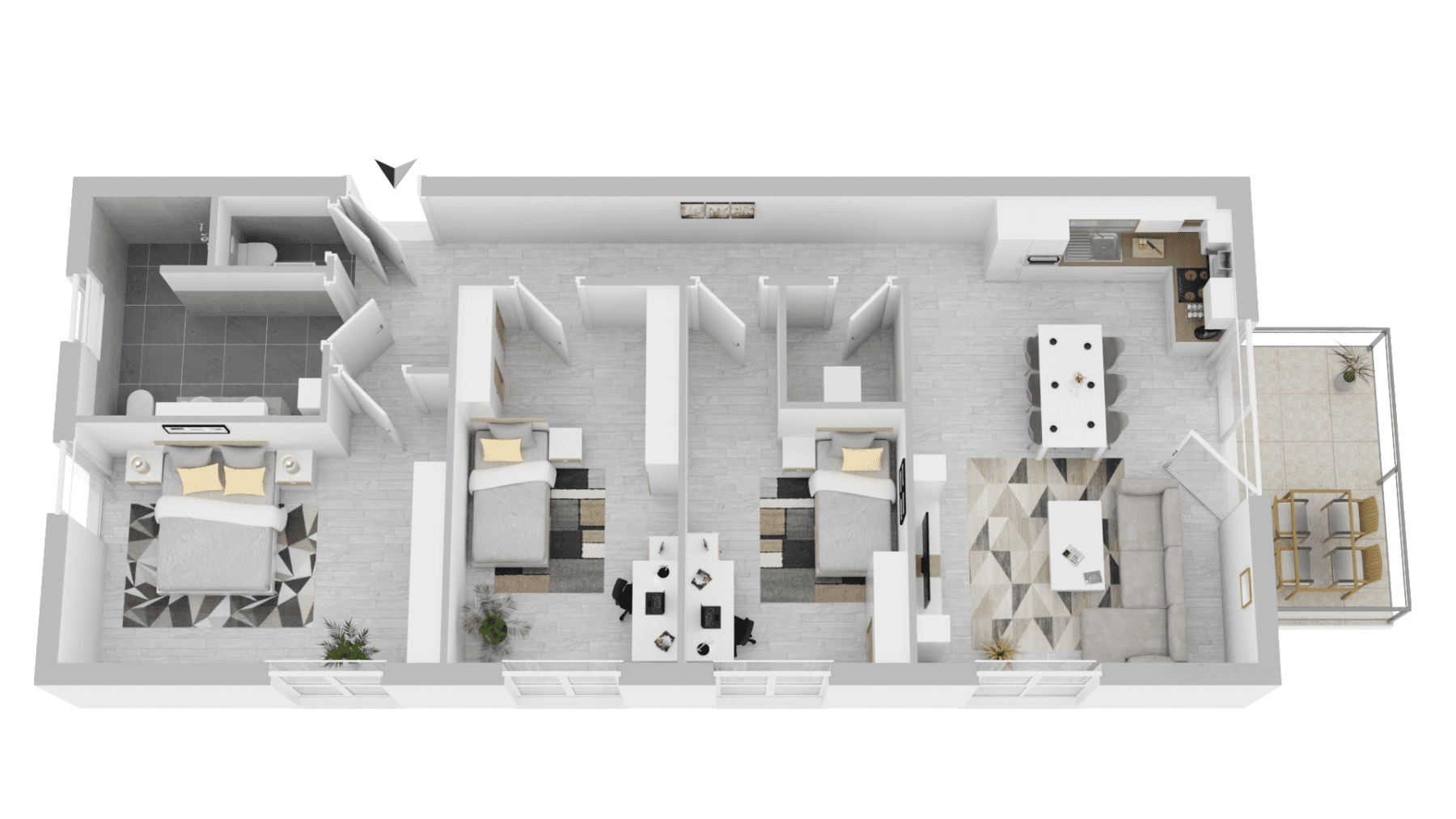 3 bedroom with open-plan kitchen flat for sale, 102 m², Gäustraße 24, Rottenburg am Neckar, Baden-Württemberg 3 bedroom with open-plan kitchen flat for sale, 102 m², Gäustraße 24, Rottenburg am Neckar, Baden-Württemberg