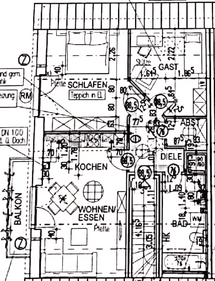1 bedroom with open-plan kitchen flat to rent, 63 m², Hamburg, Hamburg 1 bedroom with open-plan kitchen flat to rent, 63 m², Hamburg, Hamburg