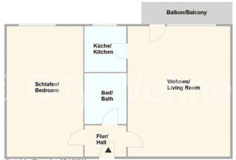 2 bedroom flat to rent, 55 m², Hamburg, Hamburg 2 bedroom flat to rent, 55 m², Hamburg, Hamburg