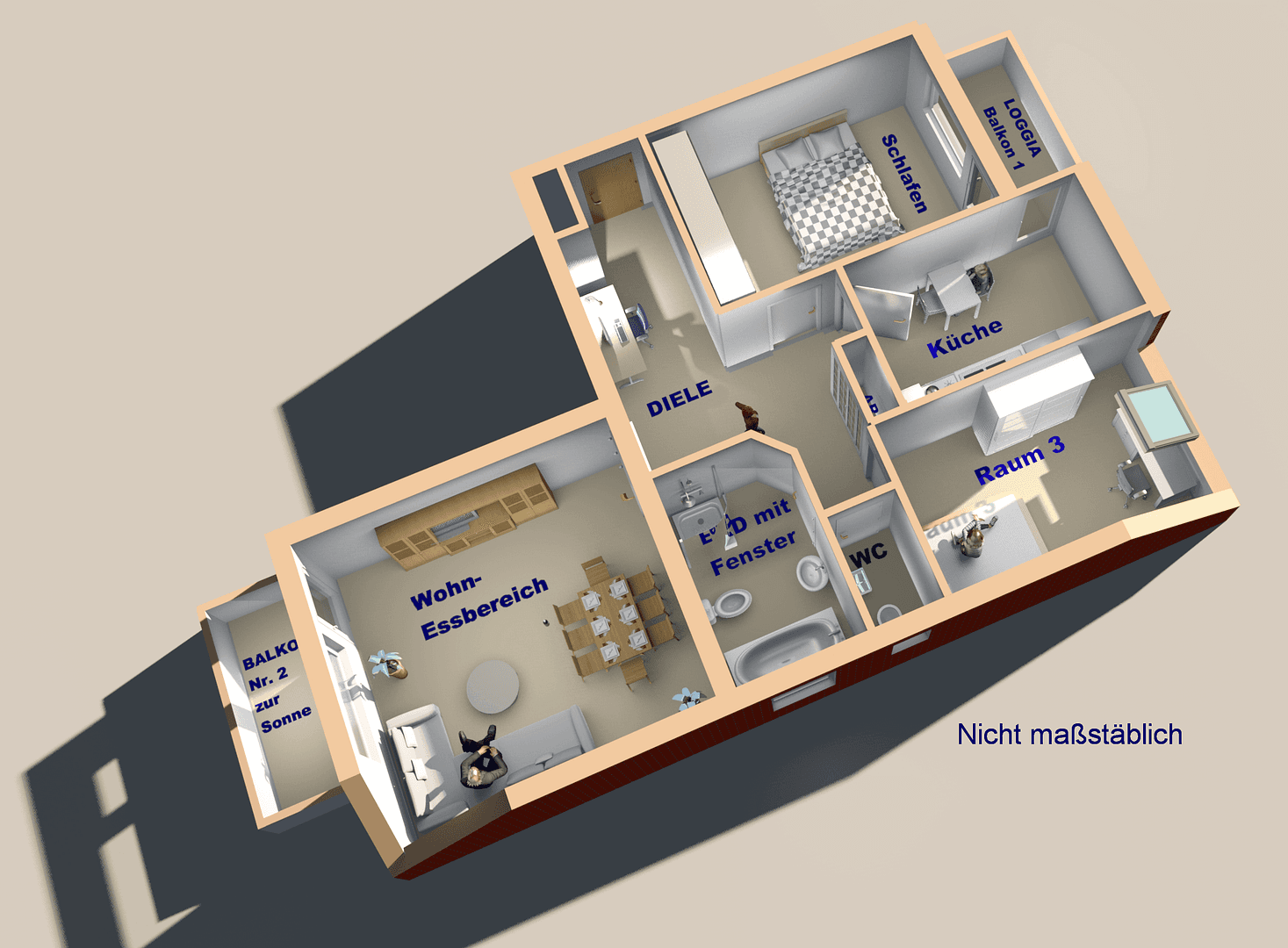 3 bedroom flat to rent, 84 m², Bergheim, North Rhine-Westphalia 3 bedroom flat to rent, 84 m², Bergheim, North Rhine-Westphalia