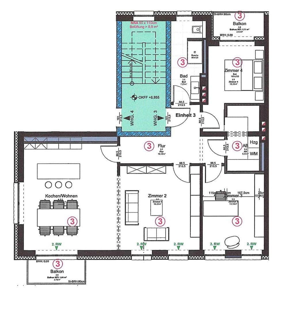 3 bedroom flat to rent, 100 m², Am Jungfernplan 11, Hanover, Lower Saxony 3 bedroom flat to rent, 100 m², Am Jungfernplan 11, Hanover, Lower Saxony