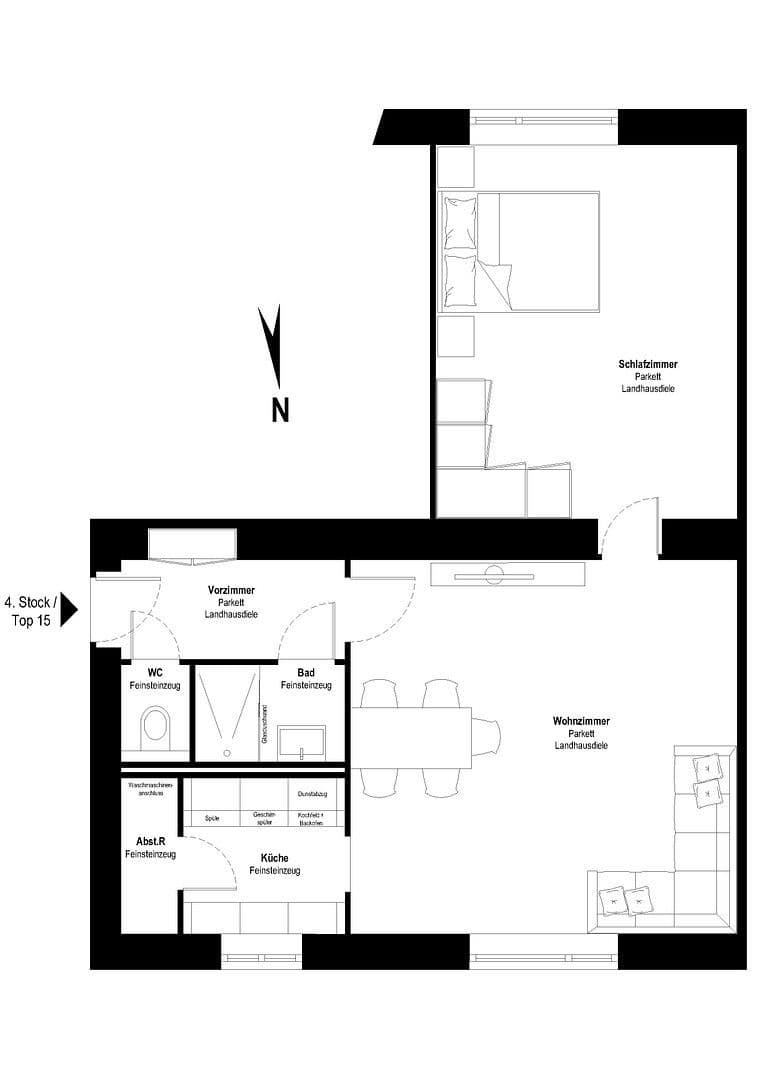 2 bedroom flat for sale, 52 m², Arnethgasse 63, Wien, Vienna 2 bedroom flat for sale, 52 m², Arnethgasse 63, Wien, Vienna