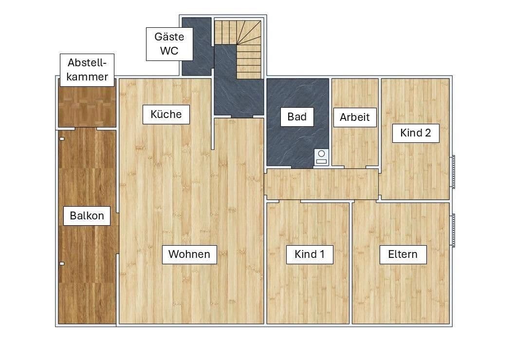 3 bedroom with open-plan kitchen flat to rent, 130 m², Laufenburg (Baden), Baden-Württemberg 3 bedroom with open-plan kitchen flat to rent, 130 m², Laufenburg (Baden), Baden-Württemberg