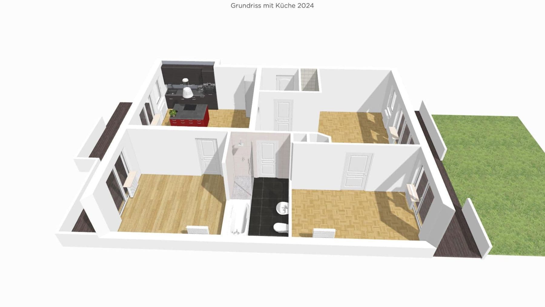 3 bedroom flat to rent, 109 m², Hochederstraße 9, München, Bavaria 3 bedroom flat to rent, 109 m², Hochederstraße 9, München, Bavaria