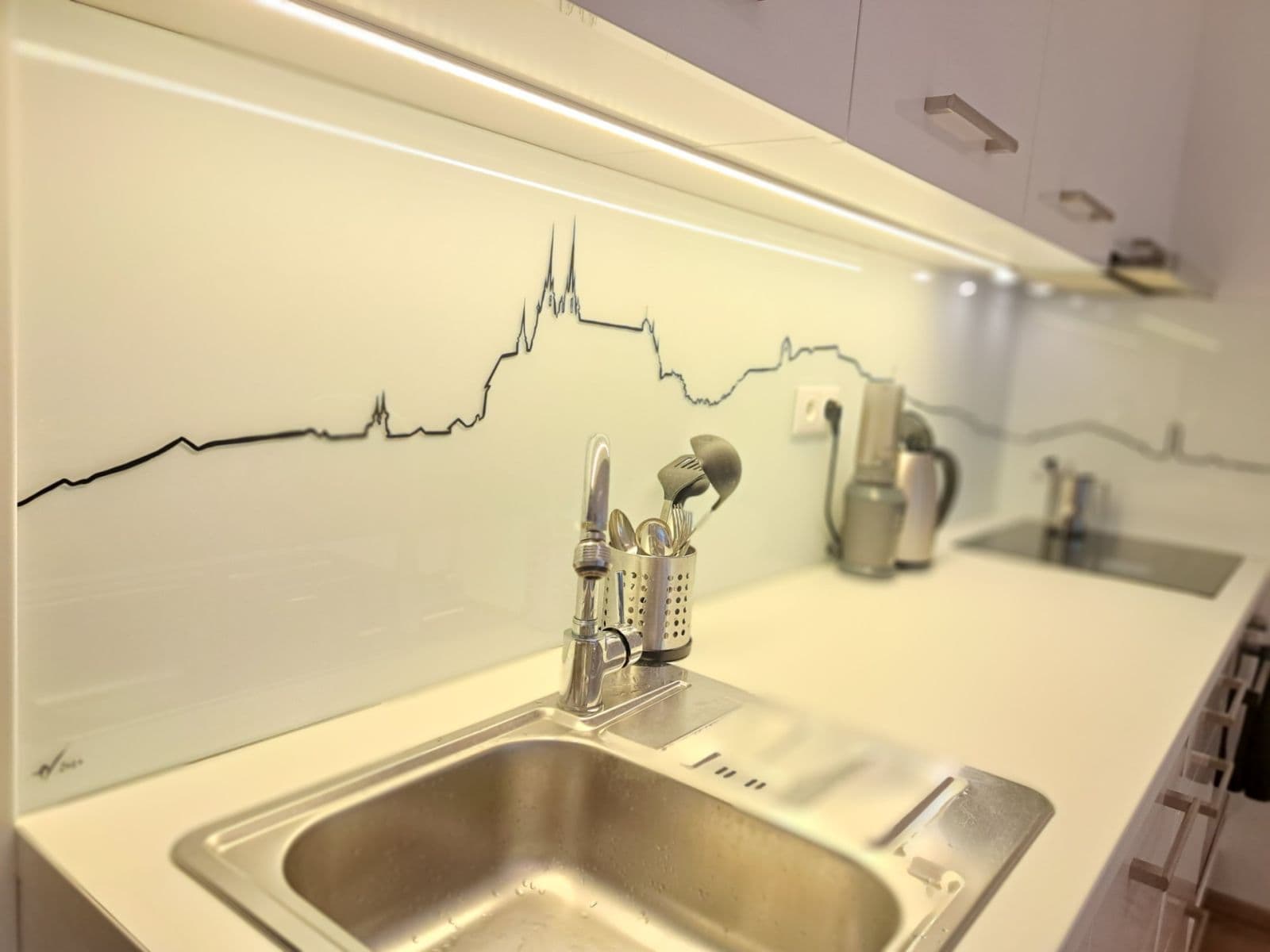 1 bedroom with open-plan kitchen flat to rent, 156 m², Francouzská, Brno, Jihomoravský Region 1 bedroom with open-plan kitchen flat to rent, 156 m², Francouzská, Brno, Jihomoravský Region