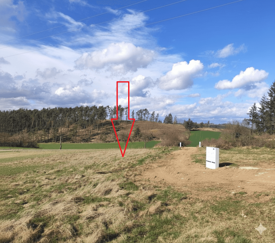 plot for sale, 1,030 m², Milešov, Středočeský Region plot for sale, 1,030 m², Milešov, Středočeský Region