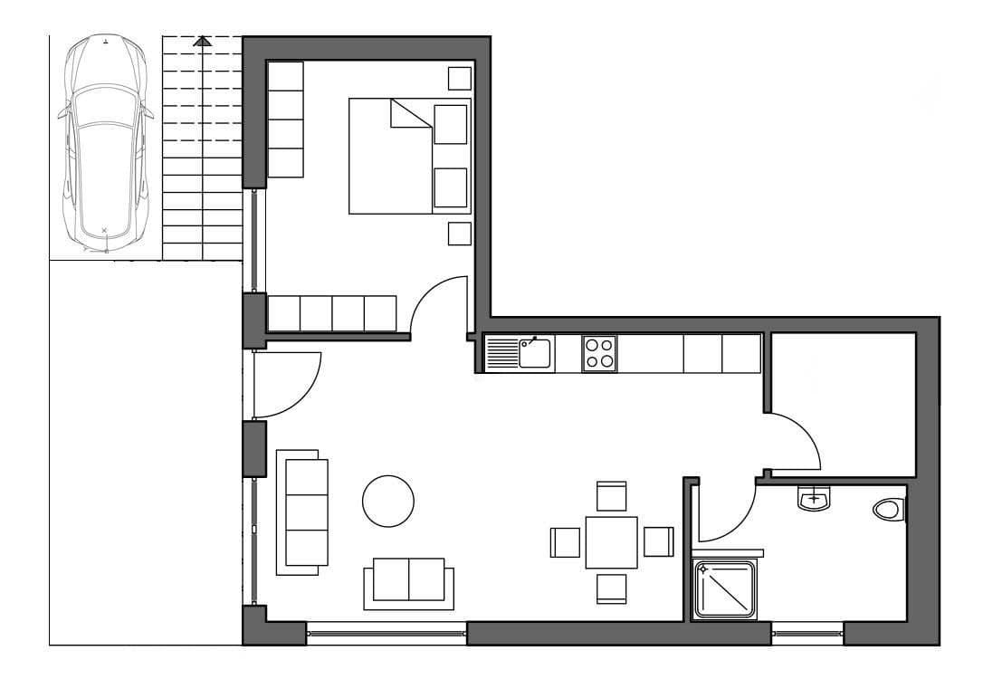 1 bedroom with open-plan kitchen flat to rent, 73 m², In den Wingerten 28, Diez, Rhineland-Palatinate 1 bedroom with open-plan kitchen flat to rent, 73 m², In den Wingerten 28, Diez, Rhineland-Palatinate