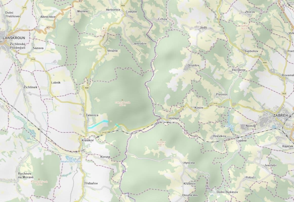 plot for sale, 38,350 m², Tatenice, Pardubický Region plot for sale, 38,350 m², Tatenice, Pardubický Region