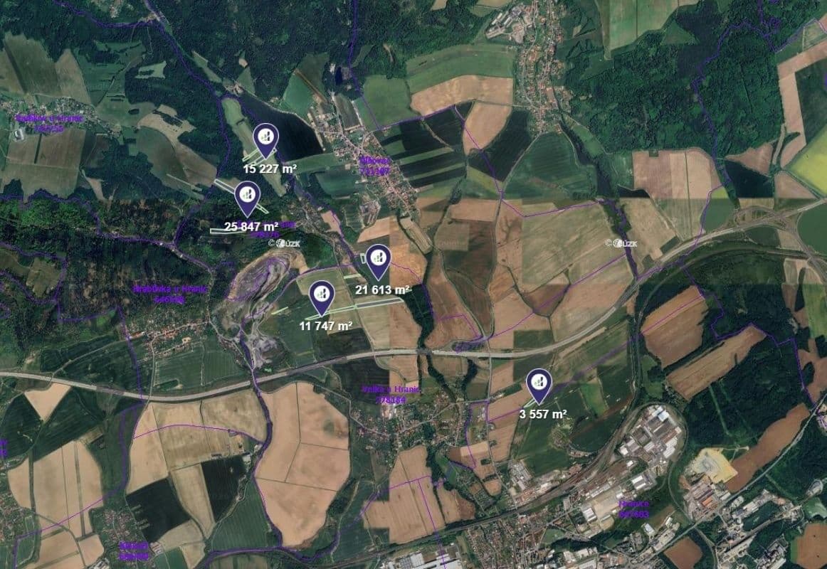 plot for sale, 77,991 m², Hranice, Olomoucký Region plot for sale, 77,991 m², Hranice, Olomoucký Region