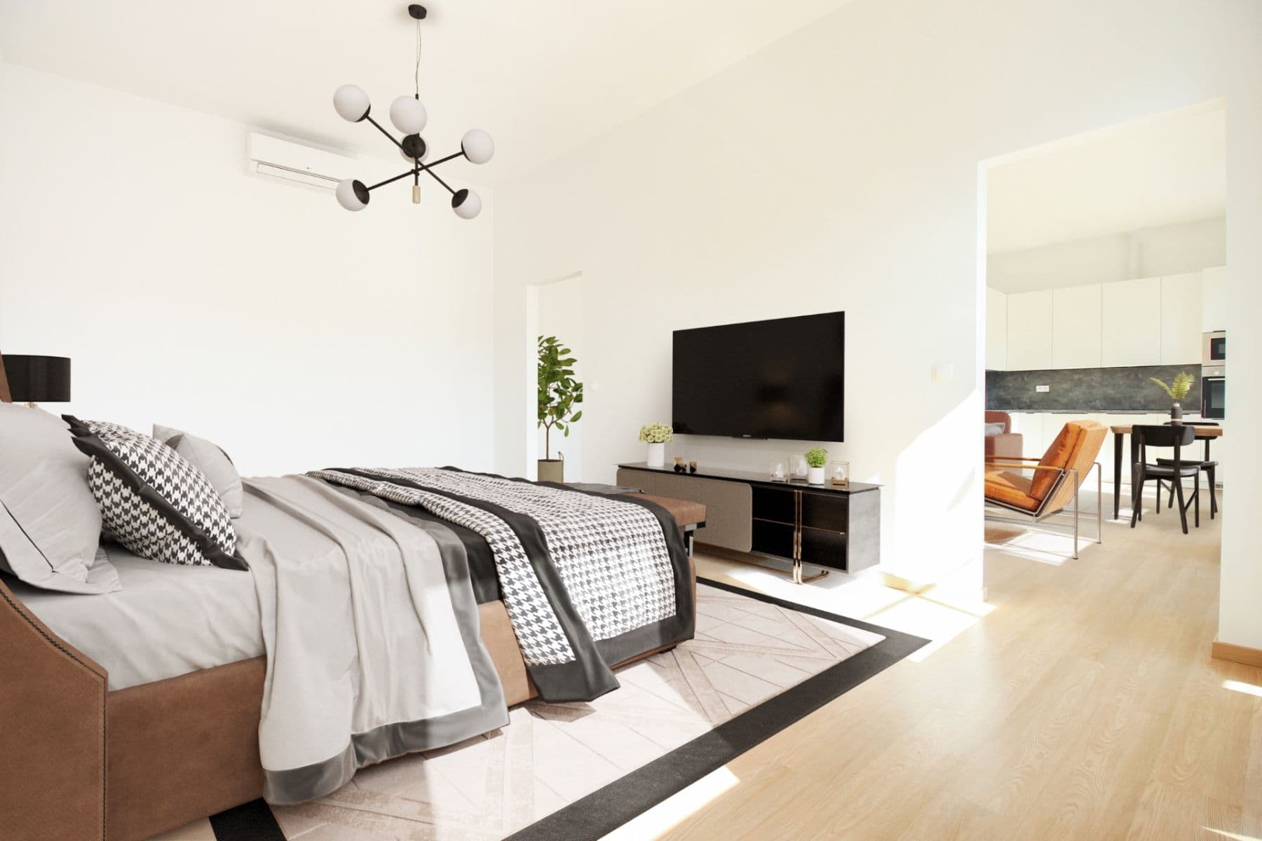 1 bedroom with open-plan kitchen flat to rent, 61 m², Lorencova, Zlín, Zlínský Region 1 bedroom with open-plan kitchen flat to rent, 61 m², Lorencova, Zlín, Zlínský Region