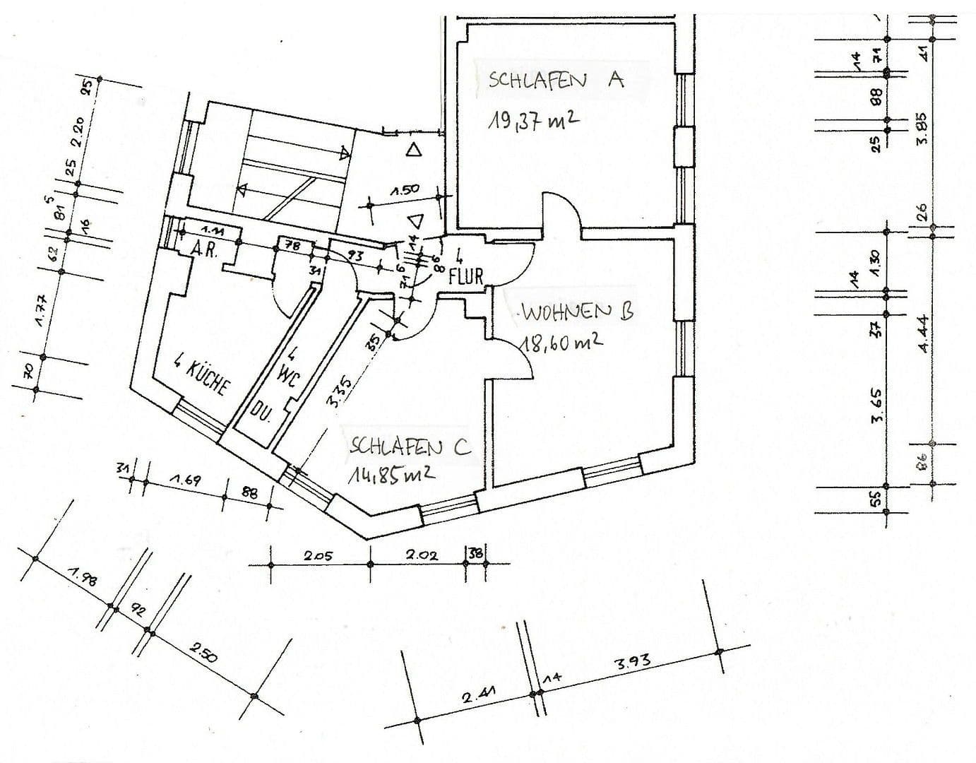 3 bedroom flat to rent, 68 m², Kahlertstraße 51, Darmstadt, Hesse 3 bedroom flat to rent, 68 m², Kahlertstraße 51, Darmstadt, Hesse