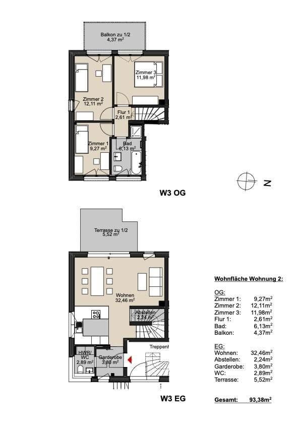 4 bedroom flat to rent, 94 m², Sülldorfer Landstraße 8a, Hamburg, Hamburg 4 bedroom flat to rent, 94 m², Sülldorfer Landstraße 8a, Hamburg, Hamburg