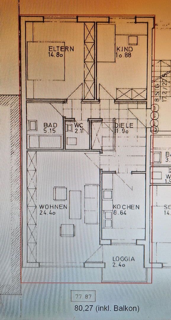 3 bedroom flat for sale, 81 m², Pater-Roth-Str. 26, Augsburg, Bavaria 3 bedroom flat for sale, 81 m², Pater-Roth-Str. 26, Augsburg, Bavaria
