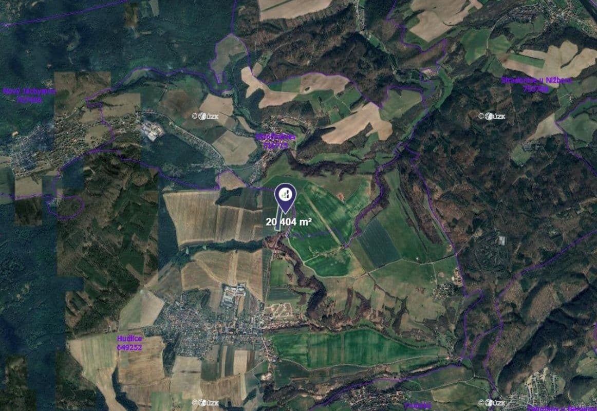 plot for sale, 20,404 m², Hudlice, Středočeský Region plot for sale, 20,404 m², Hudlice, Středočeský Region