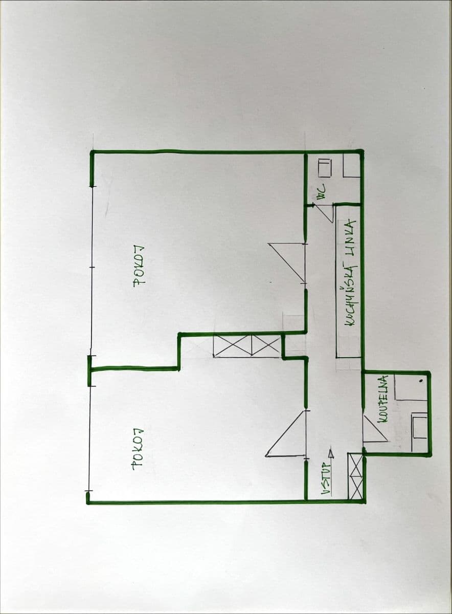2 bedroom flat for sale, 44 m², Písecká, Prague, Prague 2 bedroom flat for sale, 44 m², Písecká, Prague, Prague