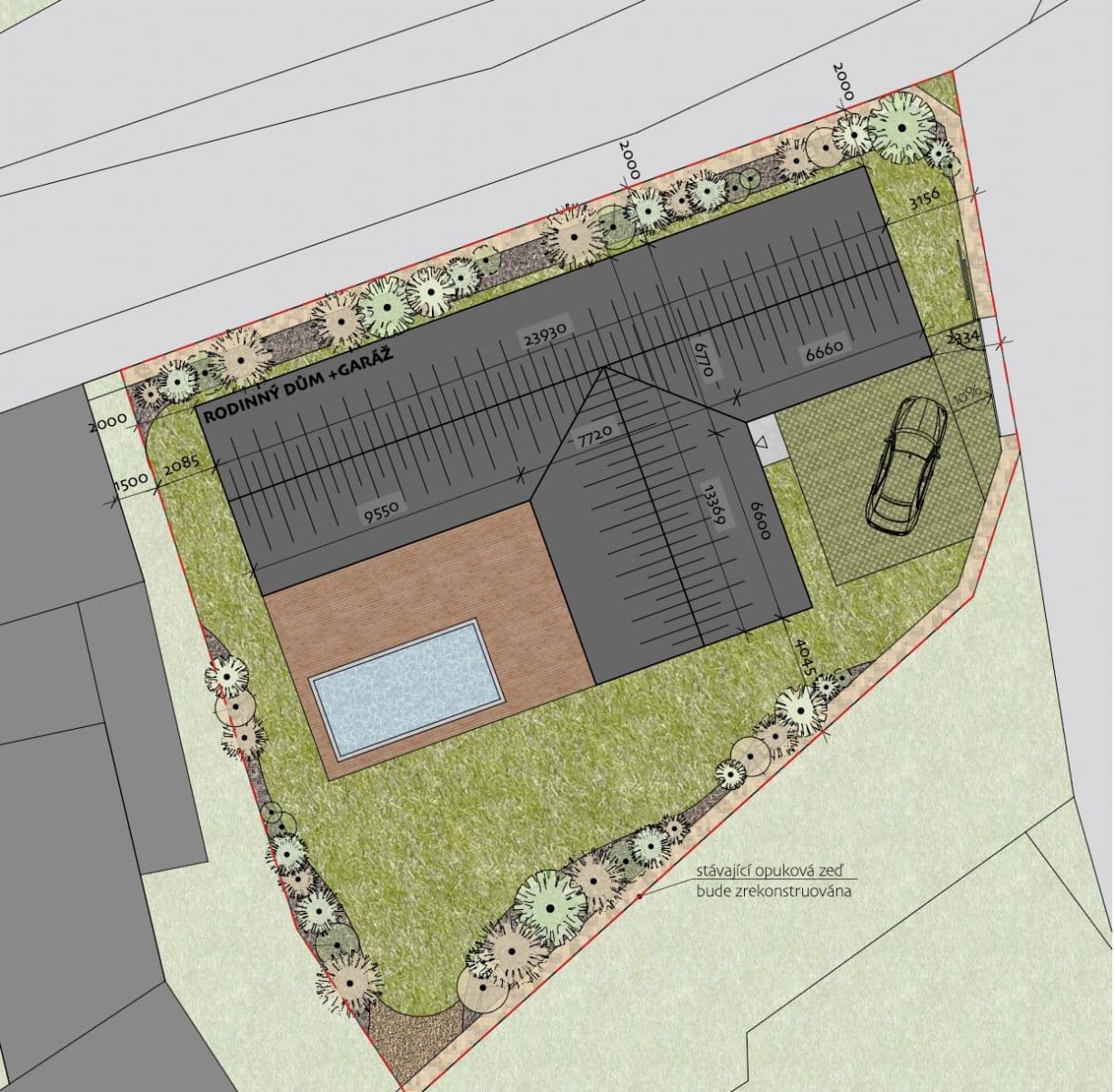 plot for sale, 600 m², Středokluky, Středočeský Region plot for sale, 600 m², Středokluky, Středočeský Region