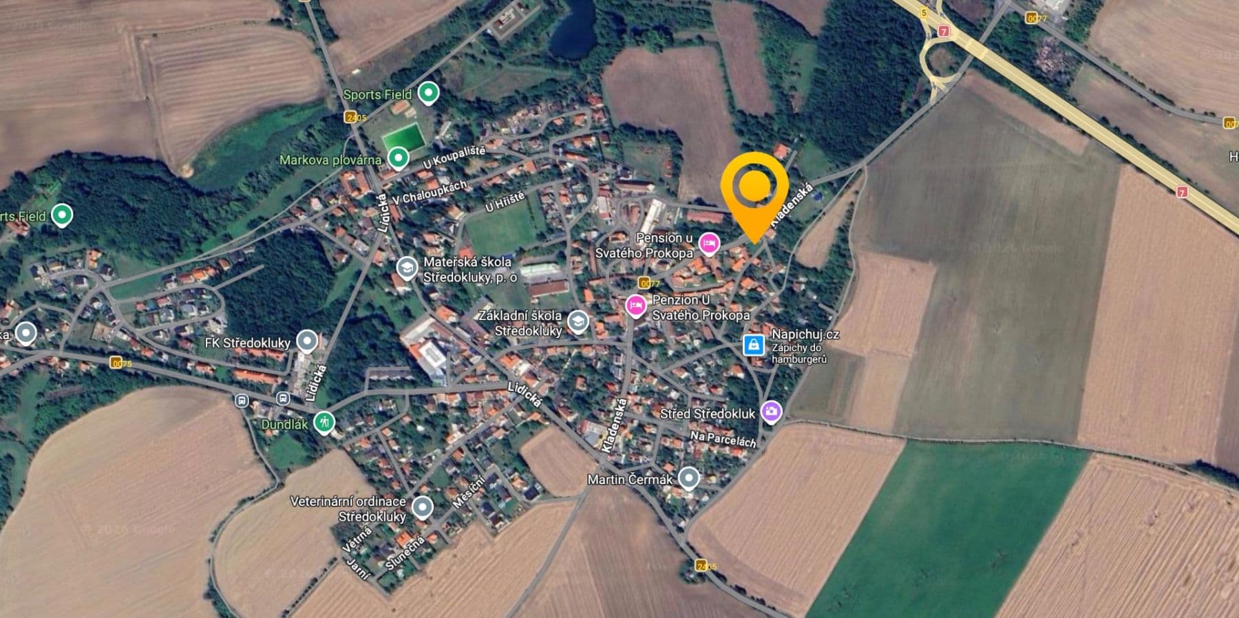 plot for sale, 600 m², Středokluky, Středočeský Region plot for sale, 600 m², Středokluky, Středočeský Region