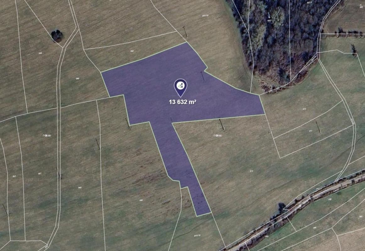 plot for sale, 3,408 m², Luhačovice, Zlínský Region plot for sale, 3,408 m², Luhačovice, Zlínský Region