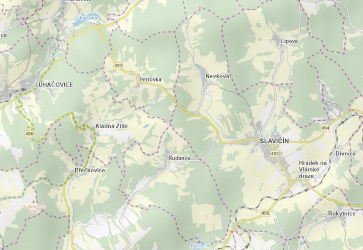 plot for sale, 2,289 m², Luhačovice, Zlínský Region plot for sale, 2,289 m², Luhačovice, Zlínský Region
