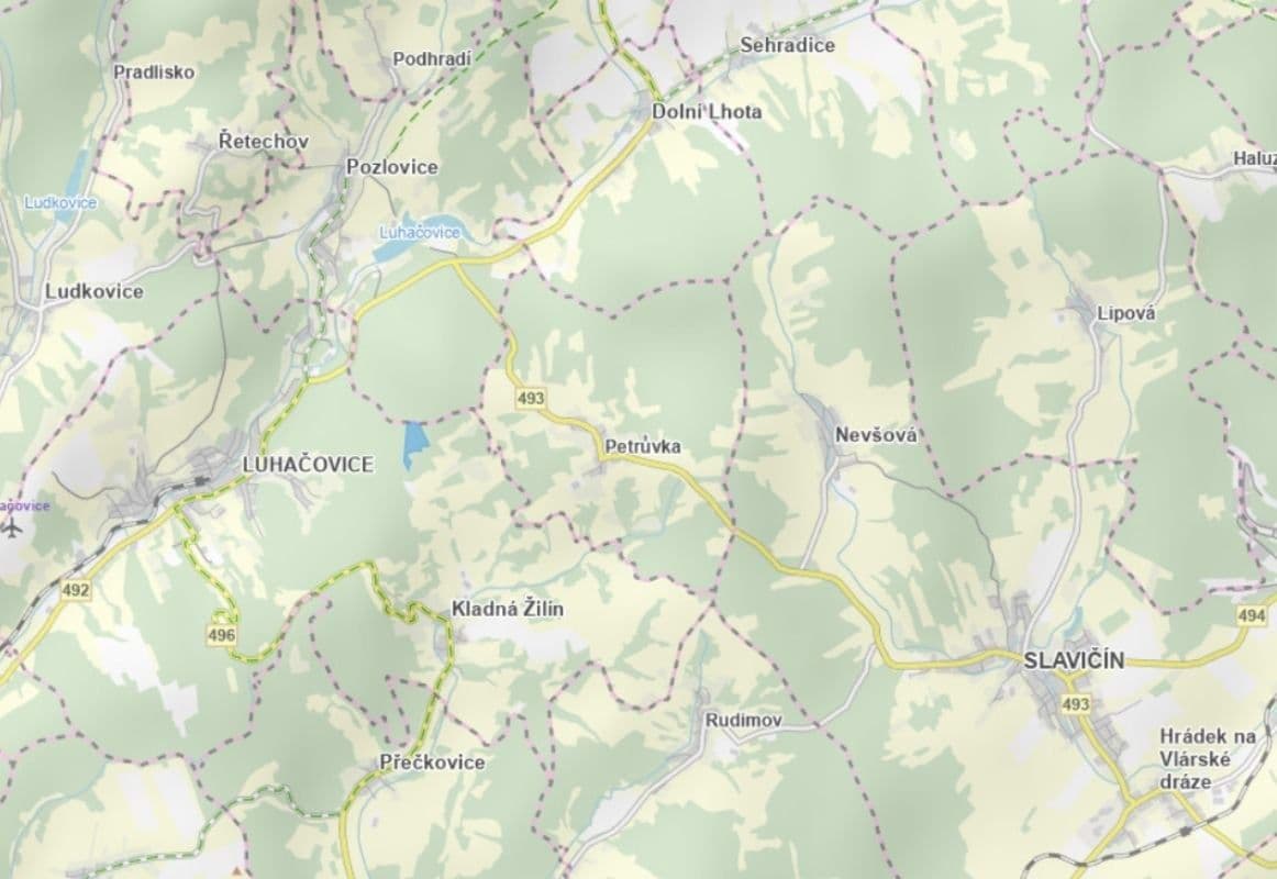 plot for sale, 700 m², Luhačovice, Zlínský Region plot for sale, 700 m², Luhačovice, Zlínský Region
