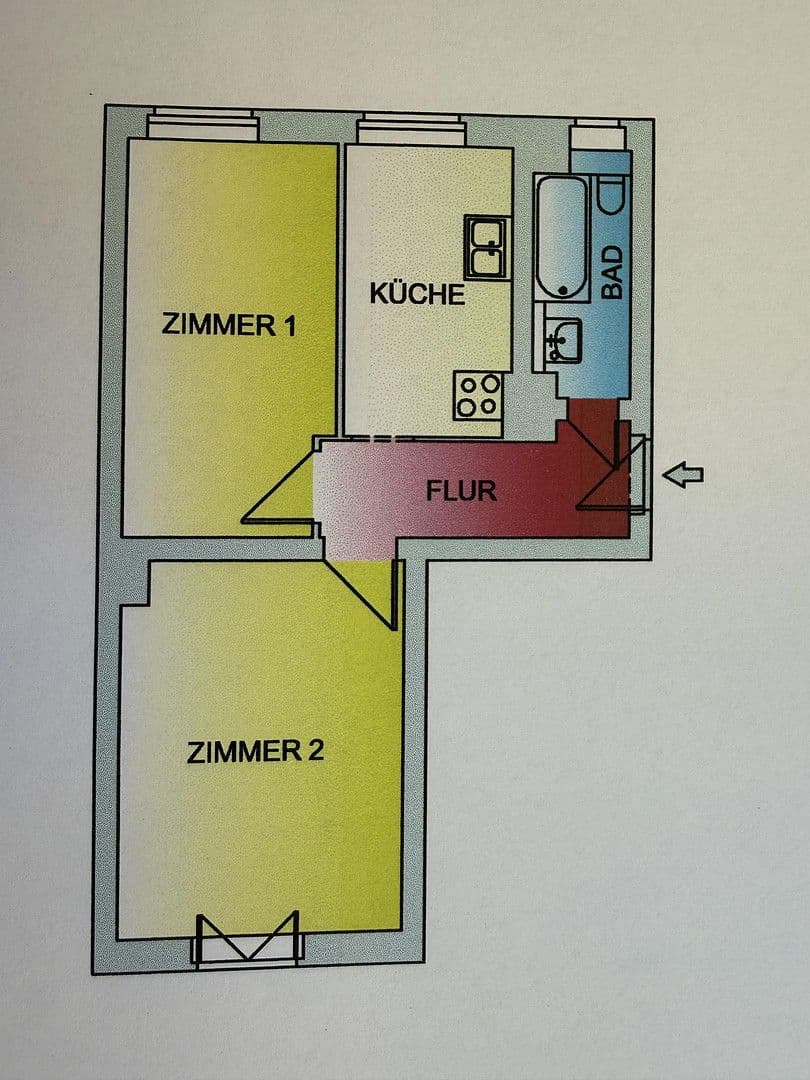 2 bedroom flat for sale, 44 m², Berlin, Berlin 2 bedroom flat for sale, 44 m², Berlin, Berlin