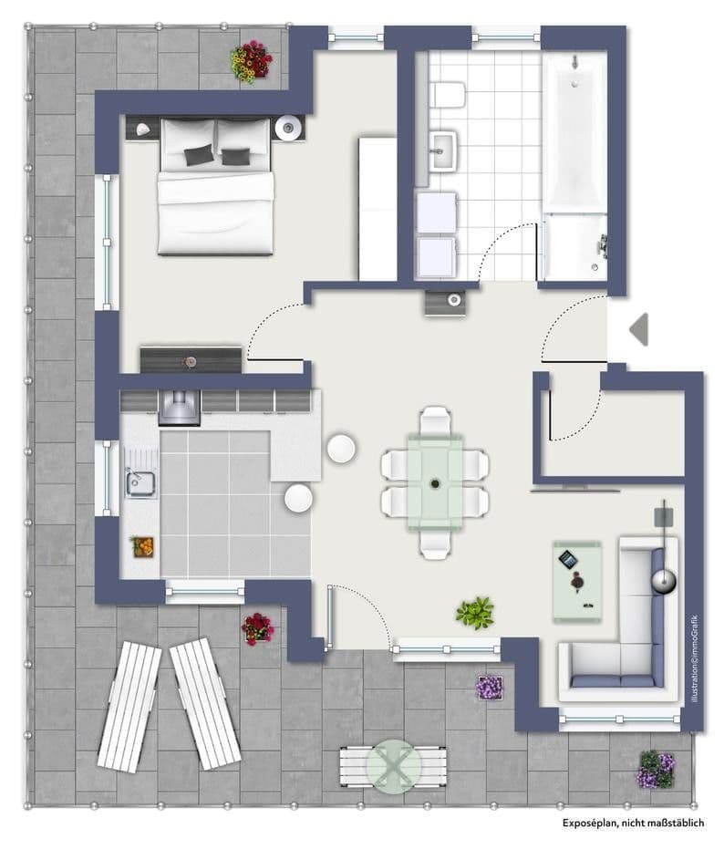 2 bedroom flat to rent, 74 m², Tannenstraße 36a, Dietzenbach, Hesse 2 bedroom flat to rent, 74 m², Tannenstraße 36a, Dietzenbach, Hesse