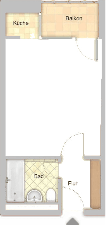 1 bedroom flat for sale, 28 m², Norikerstrasse 19B, Nürnberg, Bavaria 1 bedroom flat for sale, 28 m², Norikerstrasse 19B, Nürnberg, Bavaria