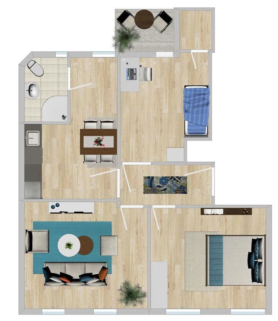 3 bedroom flat for sale, 70 m², Fulda, Hesse 3 bedroom flat for sale, 70 m², Fulda, Hesse