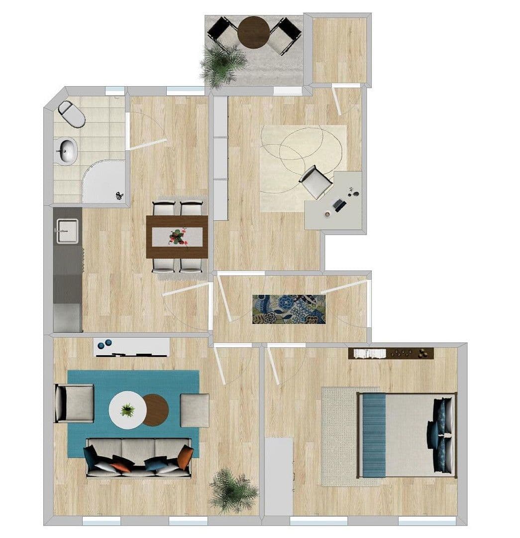 3 bedroom flat for sale, 70 m², Fulda, Hesse 3 bedroom flat for sale, 70 m², Fulda, Hesse