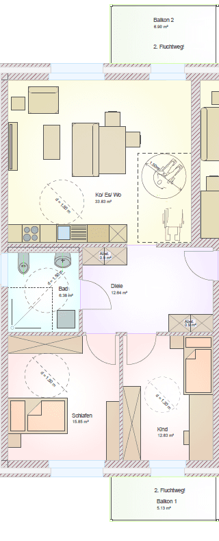 1 bedroom flat to rent, 45 m², Schaffnergasse, Neuenkirchen-Vörden, Lower Saxony 1 bedroom flat to rent, 45 m², Schaffnergasse, Neuenkirchen-Vörden, Lower Saxony