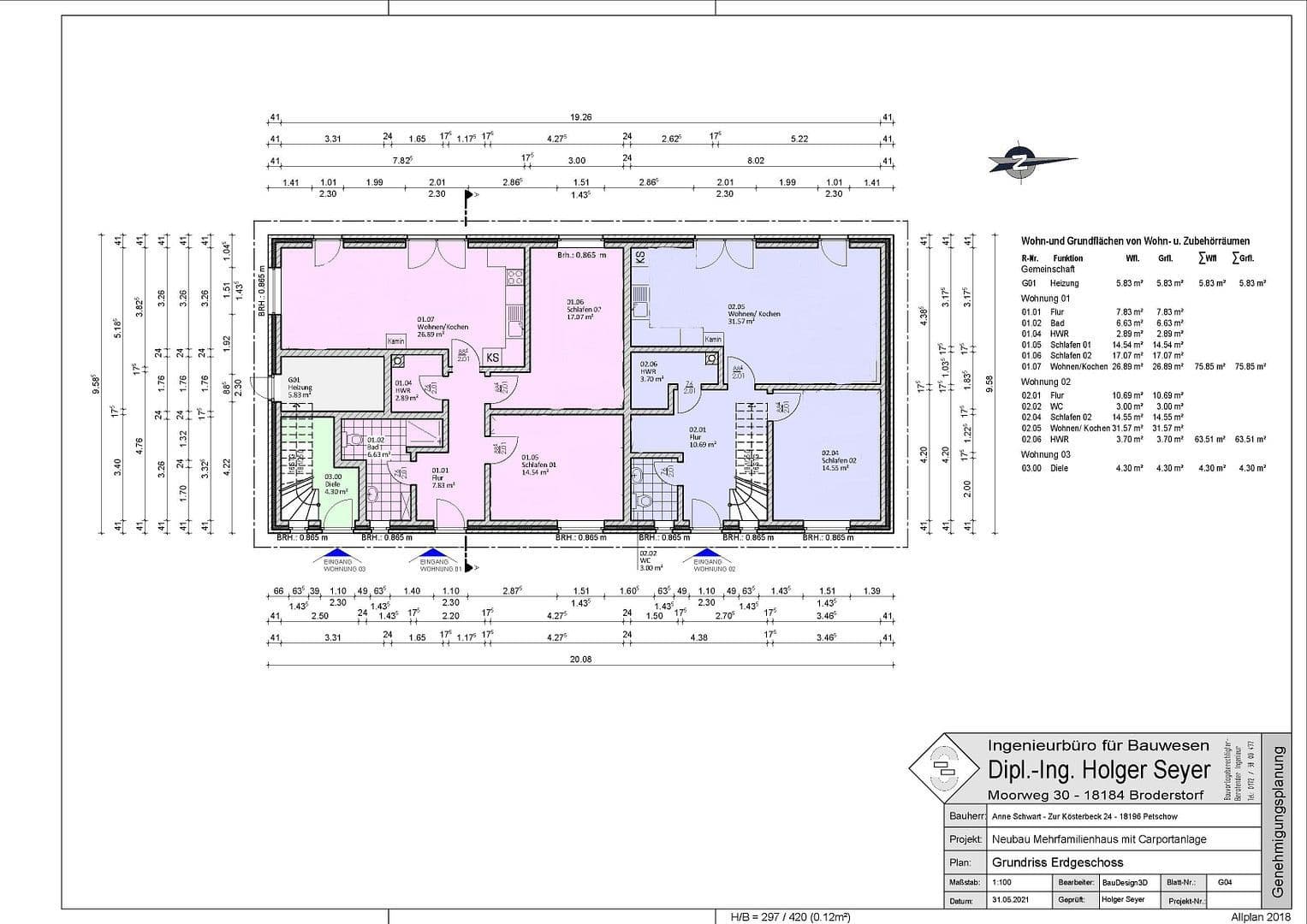 4 bedroom flat to rent, 77 m², Dummerstorf, Mecklenburg-Vorpommern 4 bedroom flat to rent, 77 m², Dummerstorf, Mecklenburg-Vorpommern