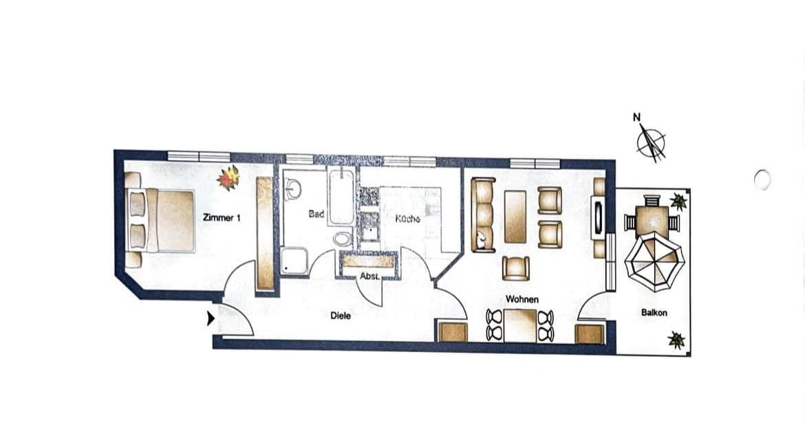 2 bedroom flat to rent, 74 m², Hofheim am Taunus, Hesse 2 bedroom flat to rent, 74 m², Hofheim am Taunus, Hesse
