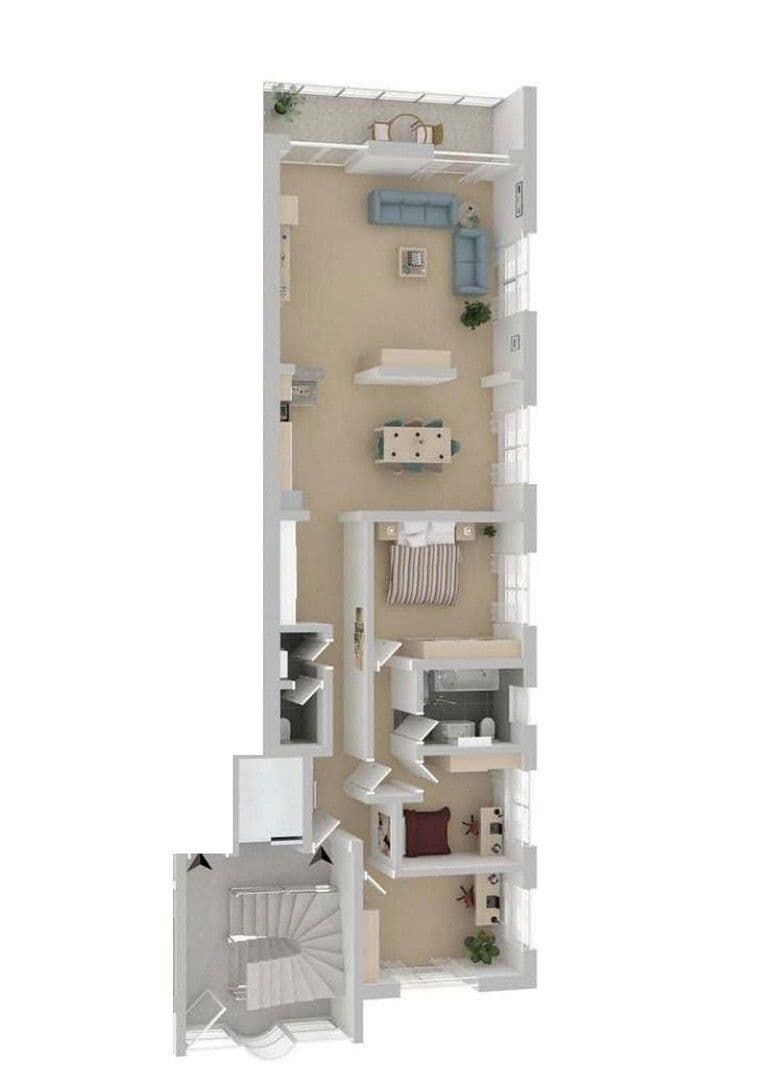 4 bedroom flat to rent, 113 m², Landwehrstraße 34, Solingen, North Rhine-Westphalia 4 bedroom flat to rent, 113 m², Landwehrstraße 34, Solingen, North Rhine-Westphalia