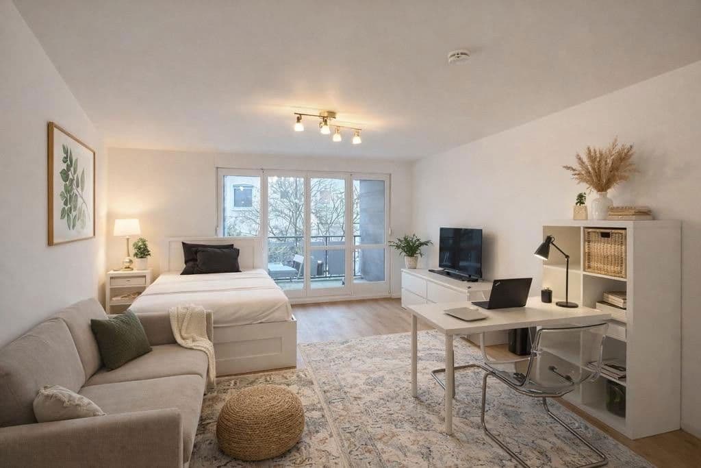 Studio flat to rent, 38 m², Fürther Straße 271, Nürnberg, Bavaria Studio flat to rent, 38 m², Fürther Straße 271, Nürnberg, Bavaria