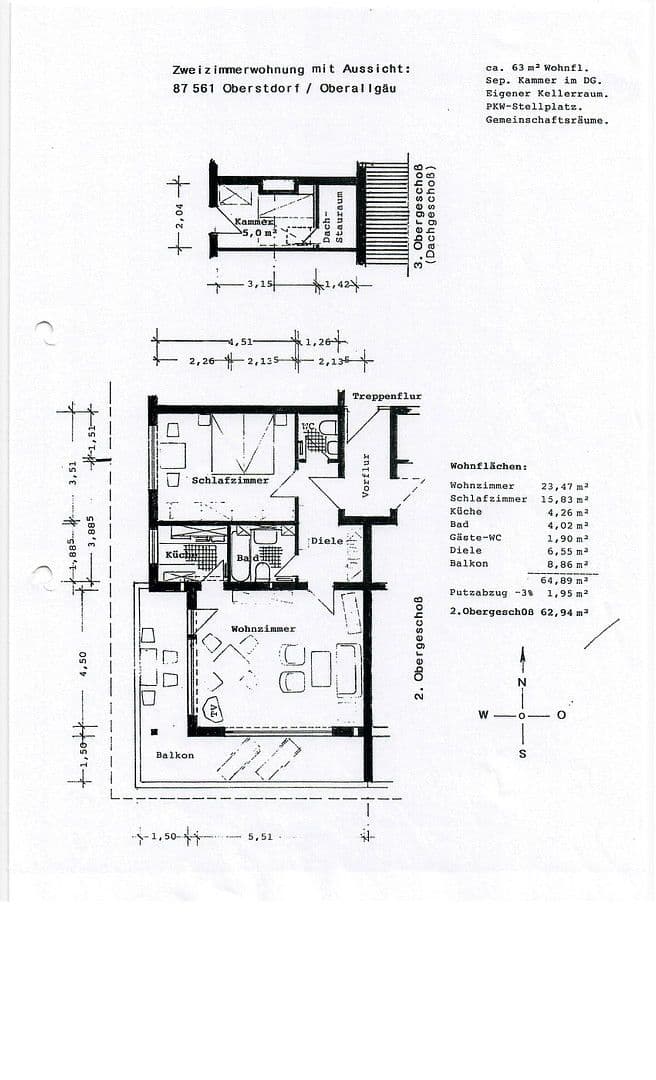 2 bedroom flat for sale, 64 m², Oberstdorf, Bavaria 2 bedroom flat for sale, 64 m², Oberstdorf, Bavaria