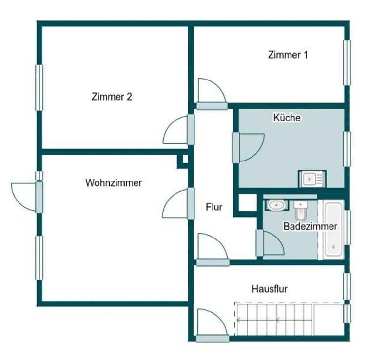 3 bedroom flat to rent, 65 m², Siedlerweg 15, Braunschweig, Lower Saxony 3 bedroom flat to rent, 65 m², Siedlerweg 15, Braunschweig, Lower Saxony