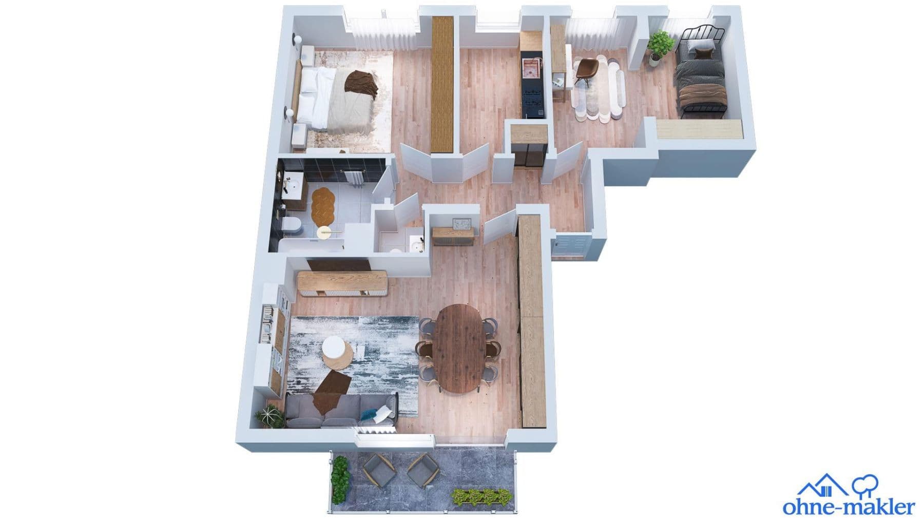 3 bedroom flat to rent, 91 m², Bremen, Bremen 3 bedroom flat to rent, 91 m², Bremen, Bremen