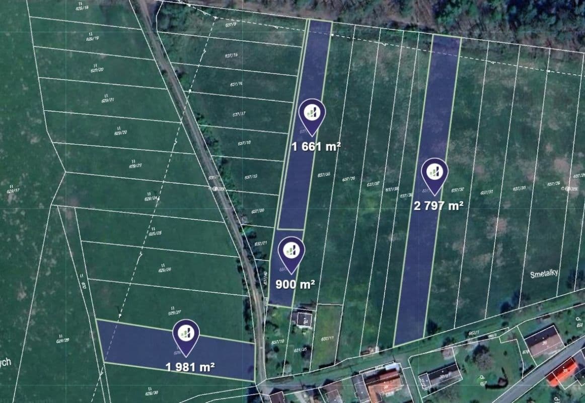 plot for sale, 7,339 m², Čížkov, Plzeňský Region plot for sale, 7,339 m², Čížkov, Plzeňský Region