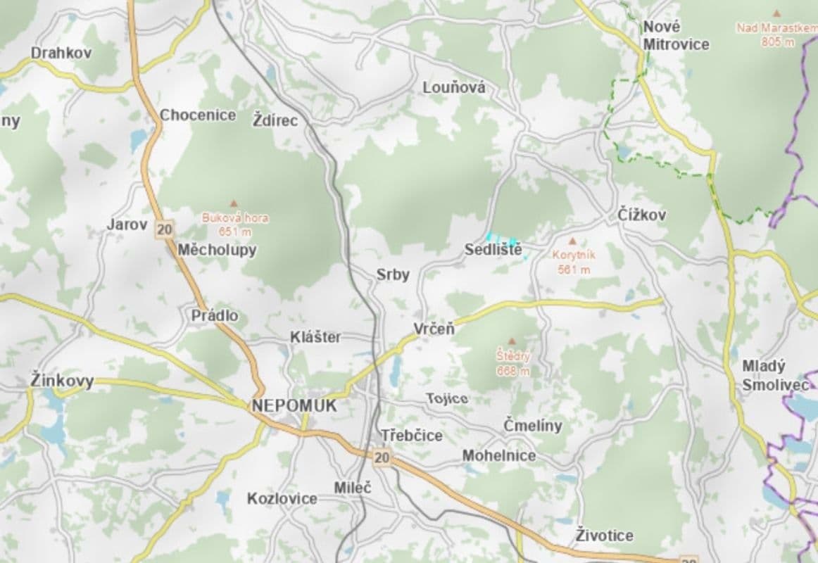 plot for sale, 7,339 m², Čížkov, Plzeňský Region plot for sale, 7,339 m², Čížkov, Plzeňský Region