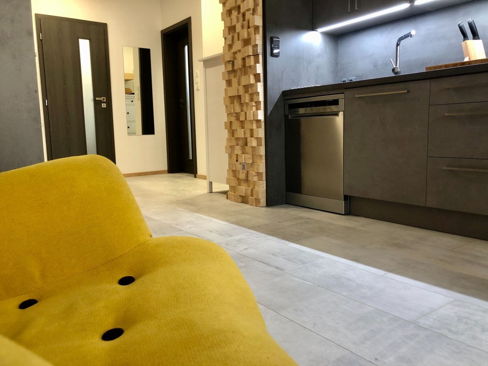 1 bedroom with open-plan kitchen flat to rent, 44 m², Sokolovská, Prague, Prague 1 bedroom with open-plan kitchen flat to rent, 44 m², Sokolovská, Prague, Prague