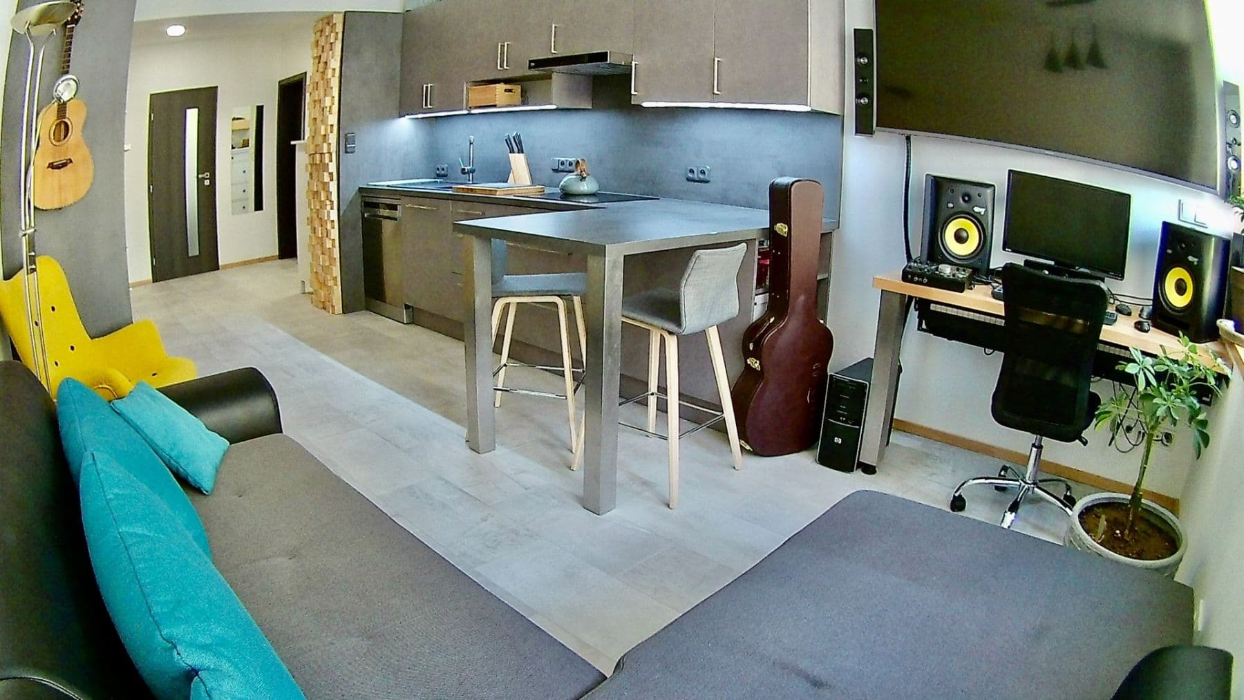 1 bedroom with open-plan kitchen flat to rent, 44 m², Sokolovská, Prague, Prague 1 bedroom with open-plan kitchen flat to rent, 44 m², Sokolovská, Prague, Prague