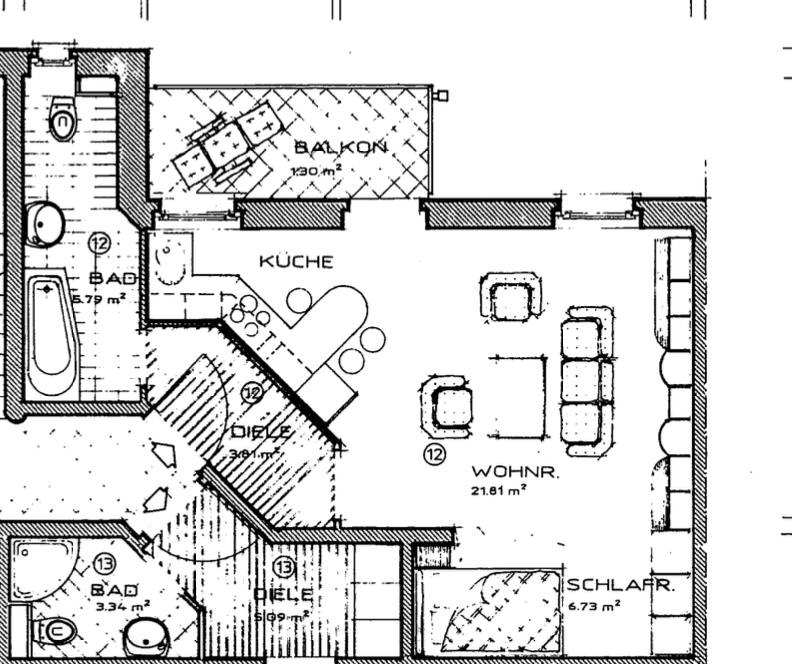 1 bedroom flat to rent, 39 m², Leonhardtstraße 32, Chemnitz, Saxony 1 bedroom flat to rent, 39 m², Leonhardtstraße 32, Chemnitz, Saxony